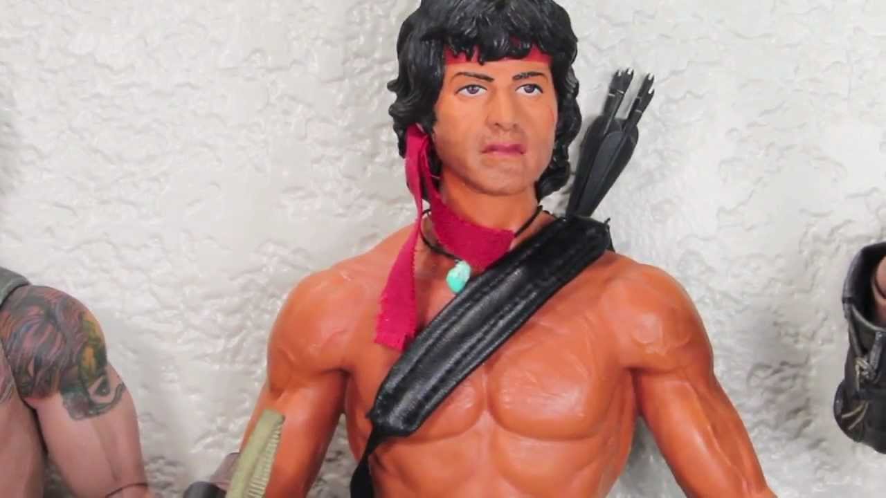 Rambo First Blood Part 2 Hot Toys John J. Rambo 1/6 Scale Collectible Movie Figure Review