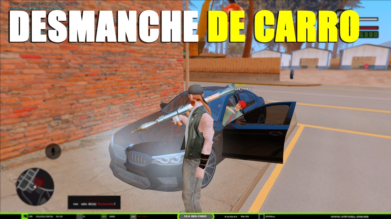 ESSE NOVO SERVIDOR TÁ BRABO - GTA SAMP CELULAR E PC