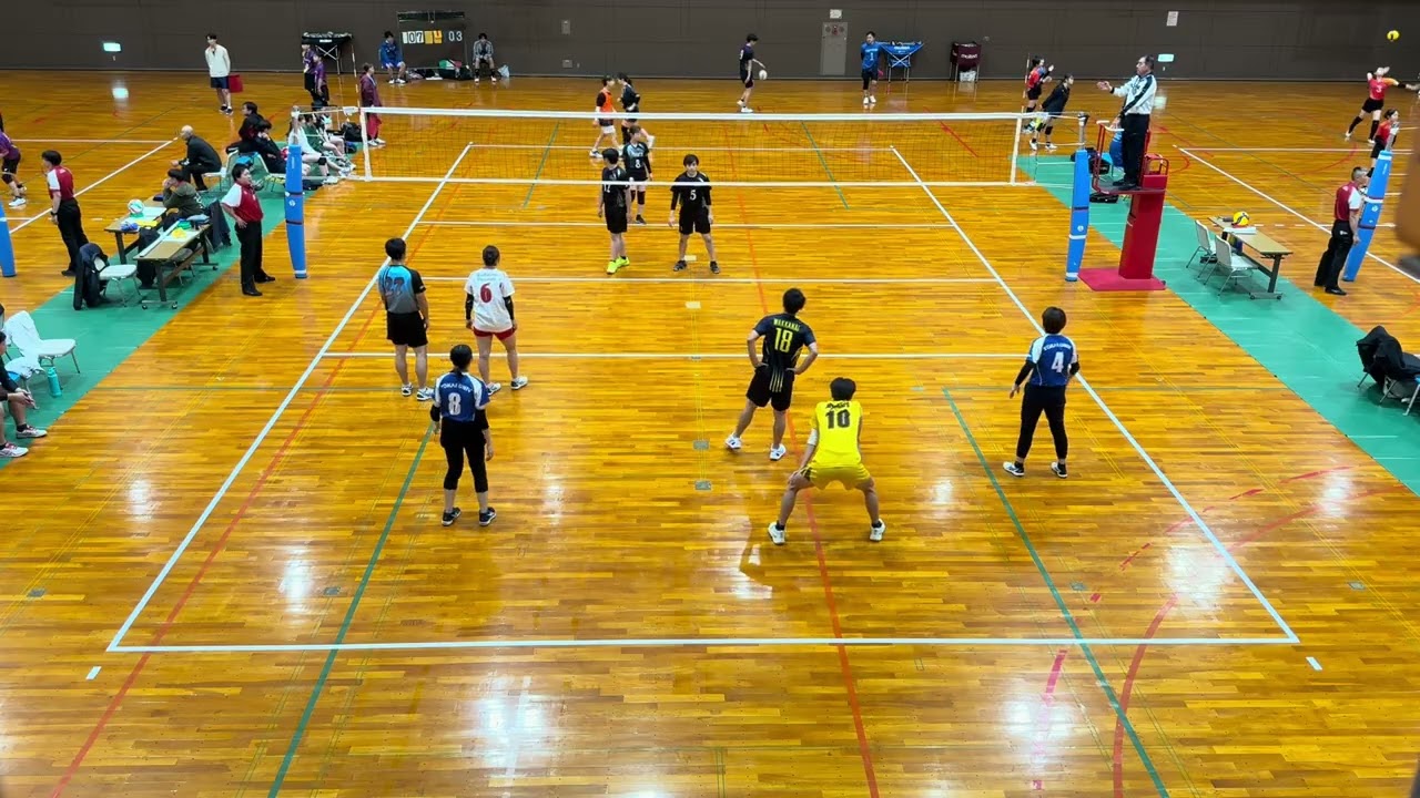 稚内てっぺんカップバレーボール大会 vsフォース1セット