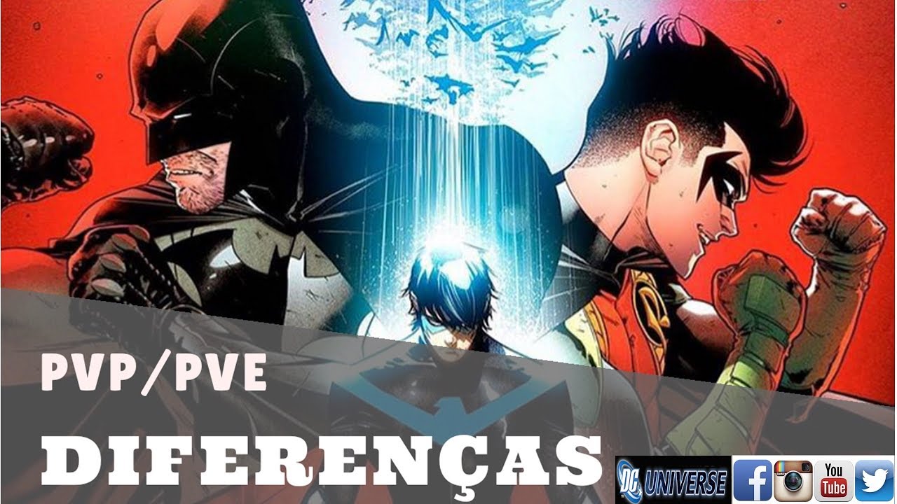 DCUO COMO MUDAR DE PVP PARA PVE //// E SUAS DIFERENÇAS