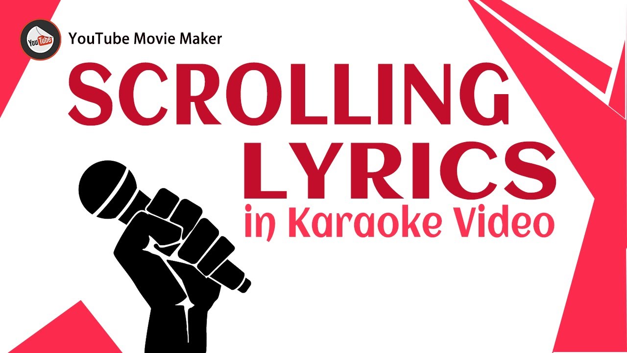 How to Make a Karaoke Video with Scrolling Lyrics?