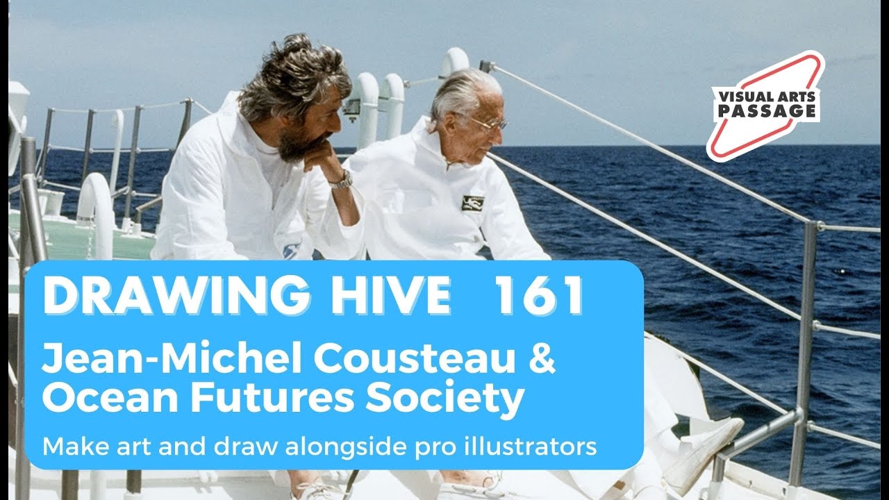 Drawing Hive, ep. 161 Jean-Michel Cousteau & Ocean Futures Society