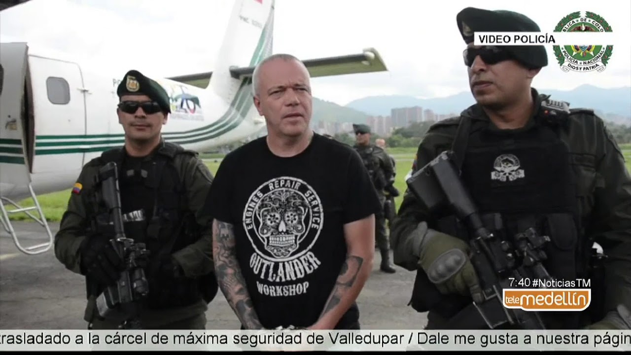 Alias Popeye fue trasladado a la cárcel de máxima seguridad de Valledupar