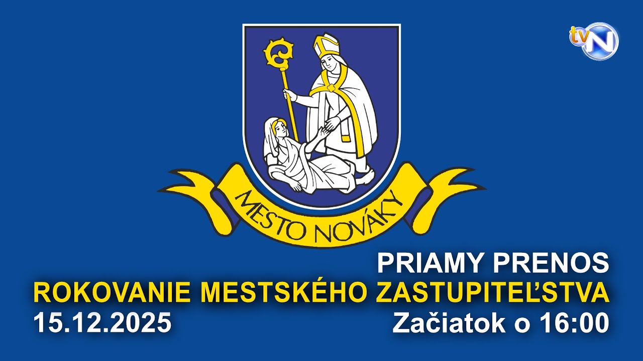 Rokovanie MsZ Nováky 15 12 2025 16:00