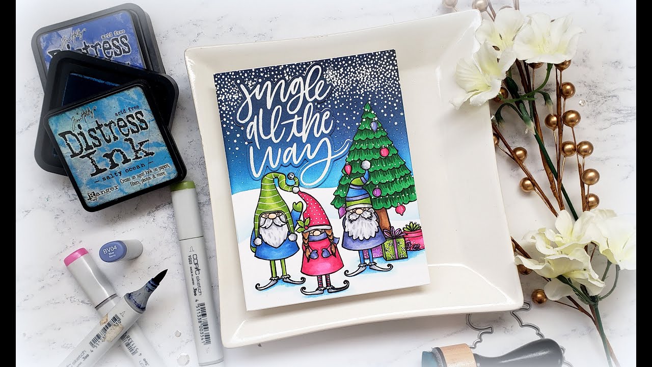 2 Color Copic Blending Scene: Untold Vacation Stories