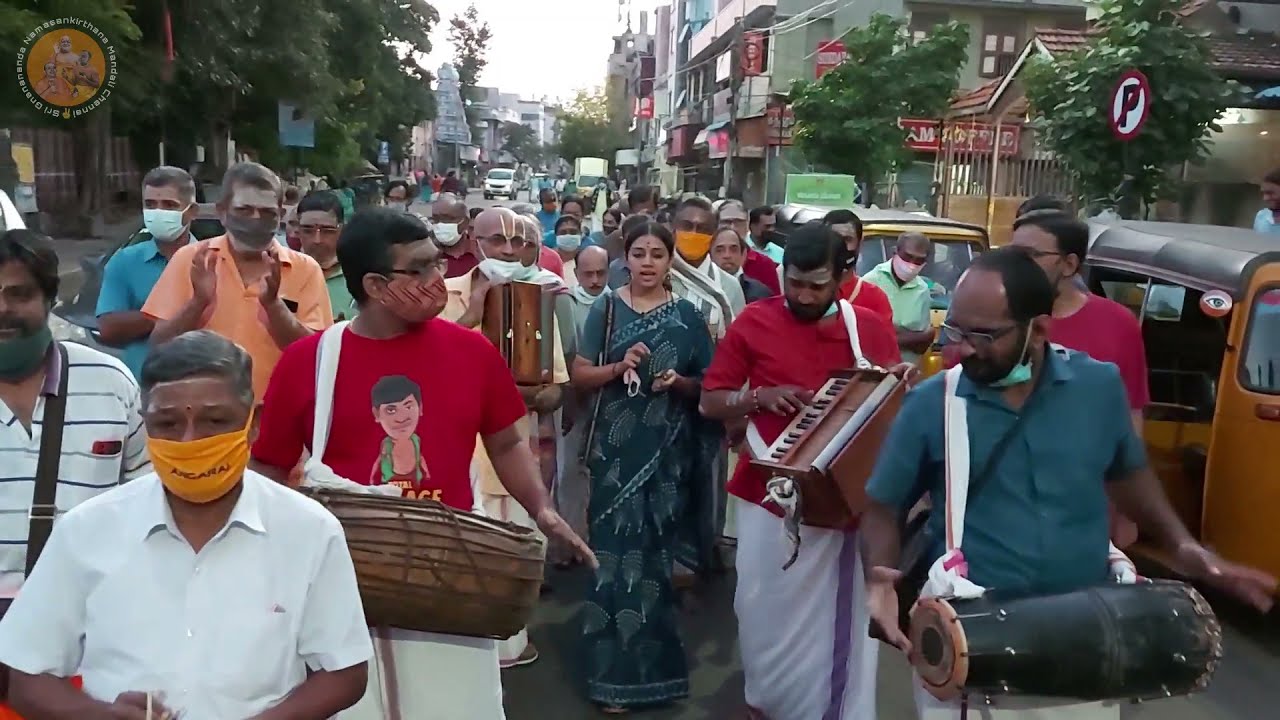 Margazhi Veedhi Bhajan - 08Jan22 - 003 - Gnanananda Mandali Chennai - Margazhi 2021
