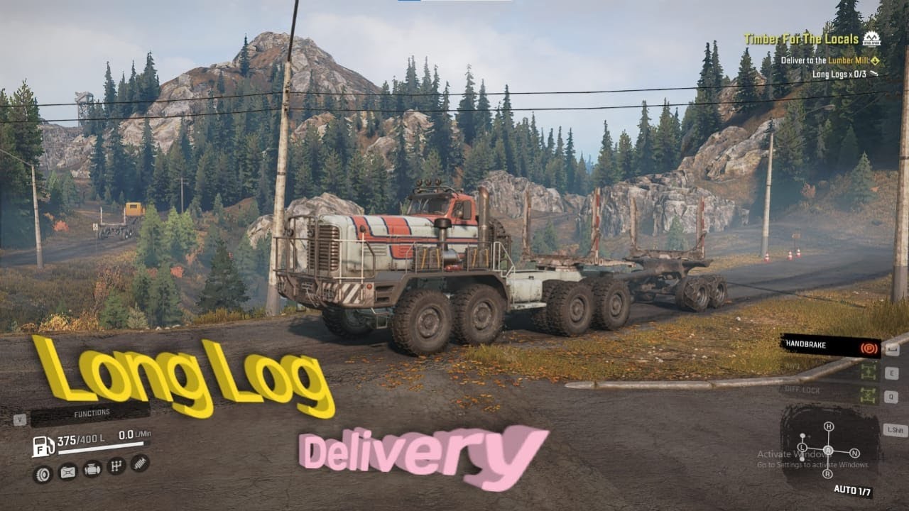 SNOW RUNNER | NO MODS | MICHIGAN USA | LIVE GAME PLAY | long log P3 