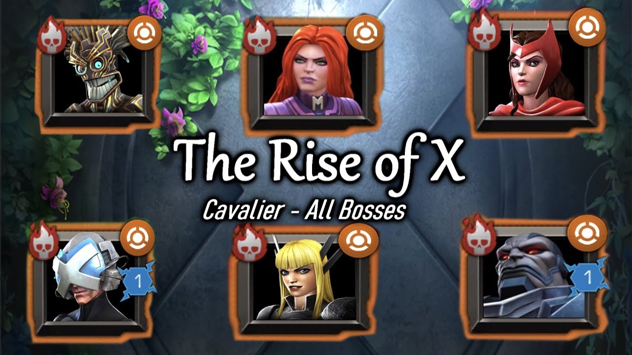 The Rise of X - Cavalier Difficulty All Bosses