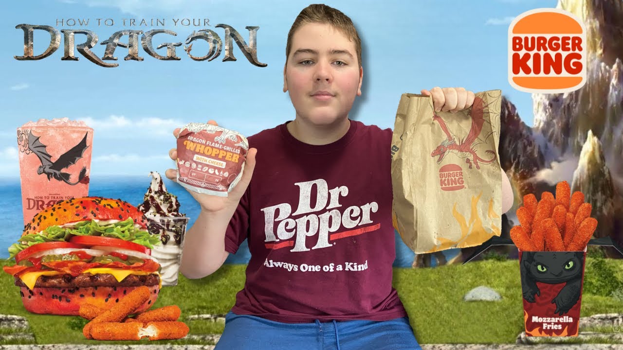 Burger King How to Train Your Dragon Meal Review
