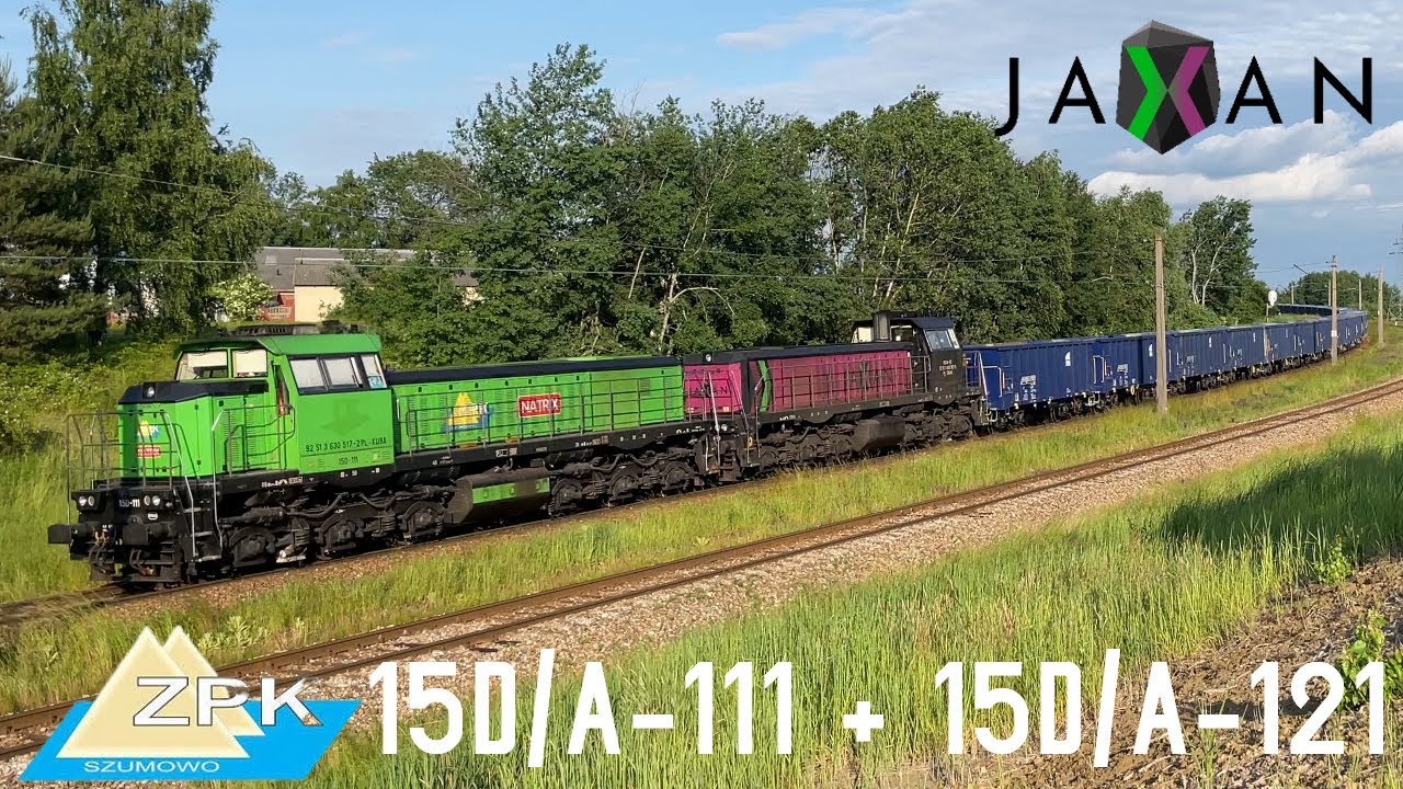[ZPK/JAXAN] NEWAG 15D/A-111+15D/A-121 - do trzech razy sztuka ... [4K]
