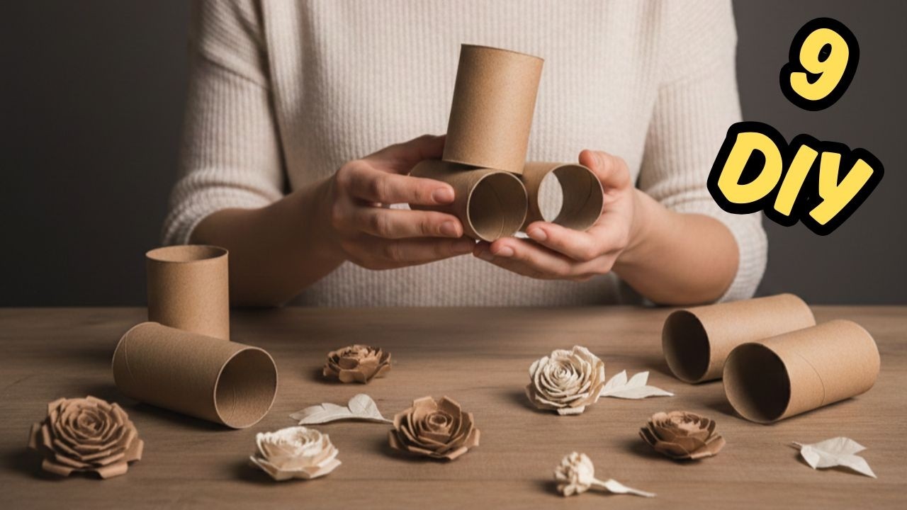 Look What I Did with Empty Paper Rolls ♻️ 9 Recycling DIY Ideas ♻️ Amazing Handmade Crafts