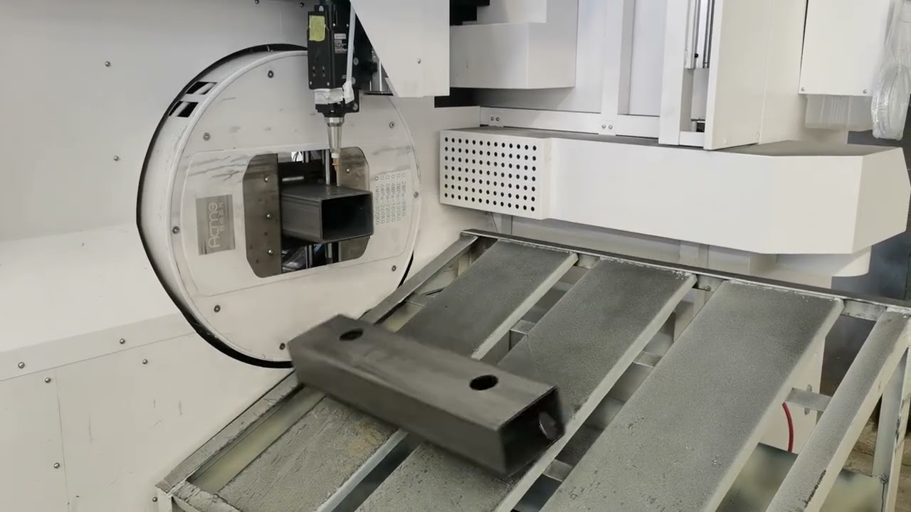Rectangular tube cutting