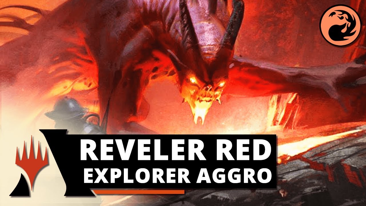 🔴 MONO RED REVELER &rarr; SPELLS AGGRO no EXPLORER! (Magic Arena)
