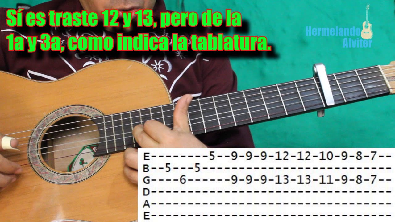 Somos distintos - Requinto tutorial - Los Armadillos de la sierra - Paso a Paso con Tablaturas
