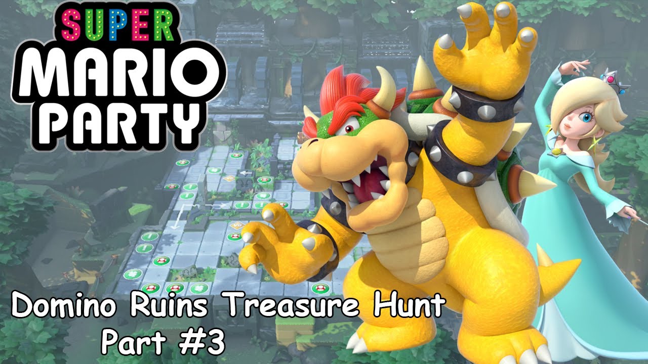 Slim Plays Super Mario Party: Partner Party - Domino Ruins Treasure Hunt (Part 3)