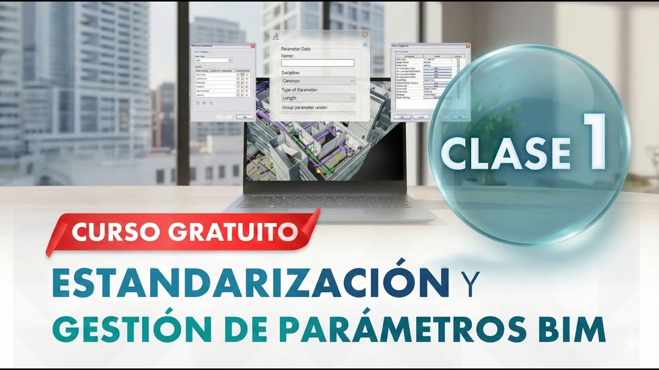 CURSO GRATUITO || Reglas de nomenclatura de archivos, vistas, familias y planos - Clase 01