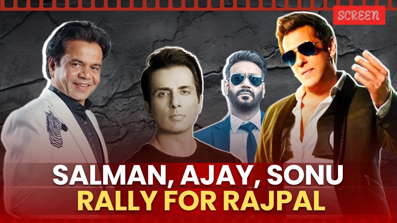 Salman Khan, Ajay Devgn & Sonu Sood Lead A-List Support For Rajpal Yadav Amid ₹9 Crore Debt Crisis
