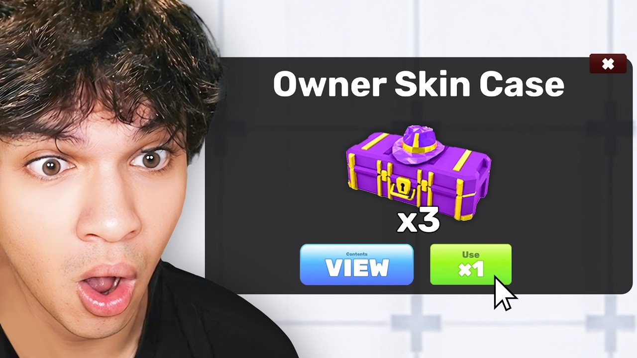 I Unlocked The OWNER SKIN CASE In Rivals!