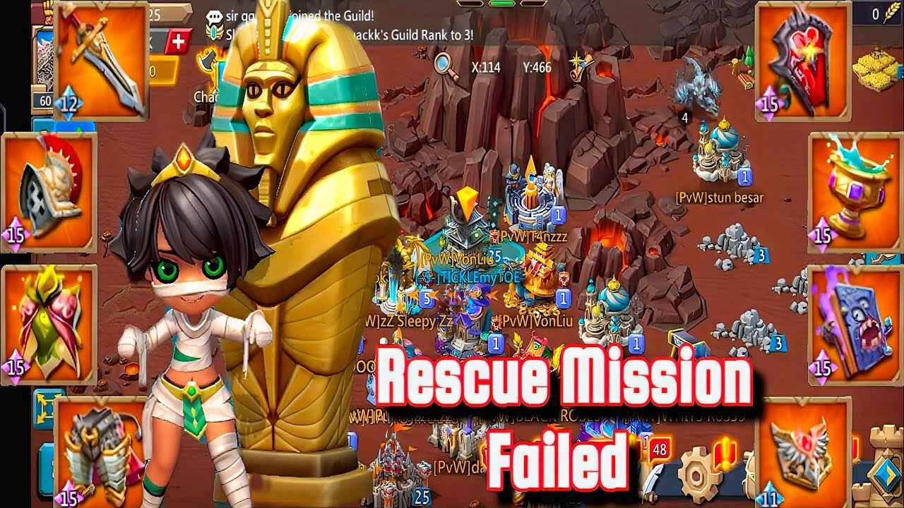 They Called a STRONGER Lead From Another Kingdom 😭 | T3 Trap Ate Them 😈 #lordsmobile 