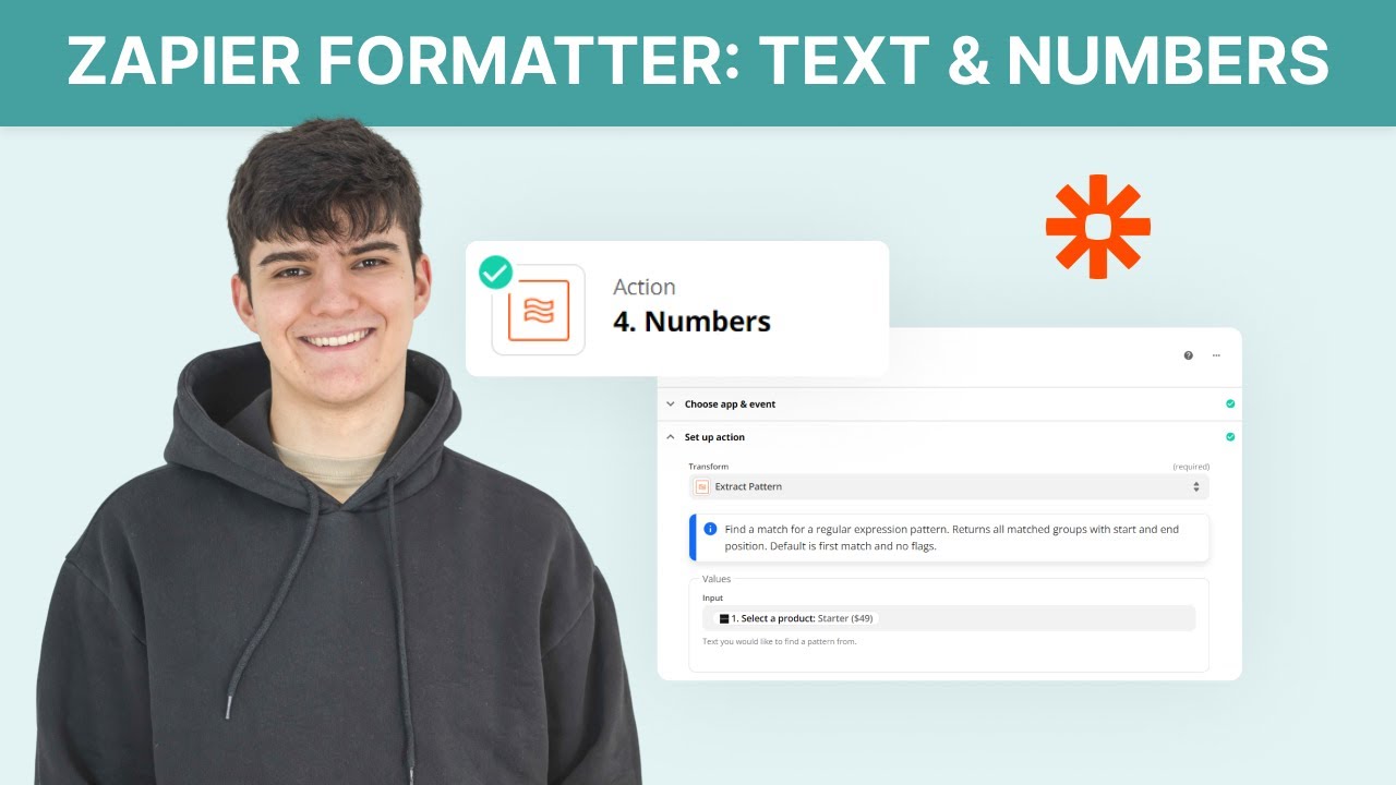 Zapier formatter: Working with text & numbers