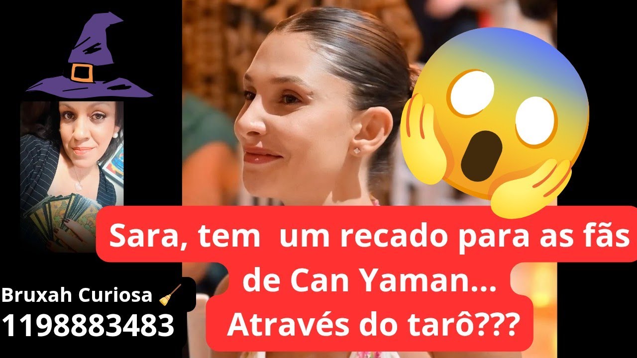 💥Se Sara pudesse falar com as fãs do Can Yaman, o que ela diria? 🤔