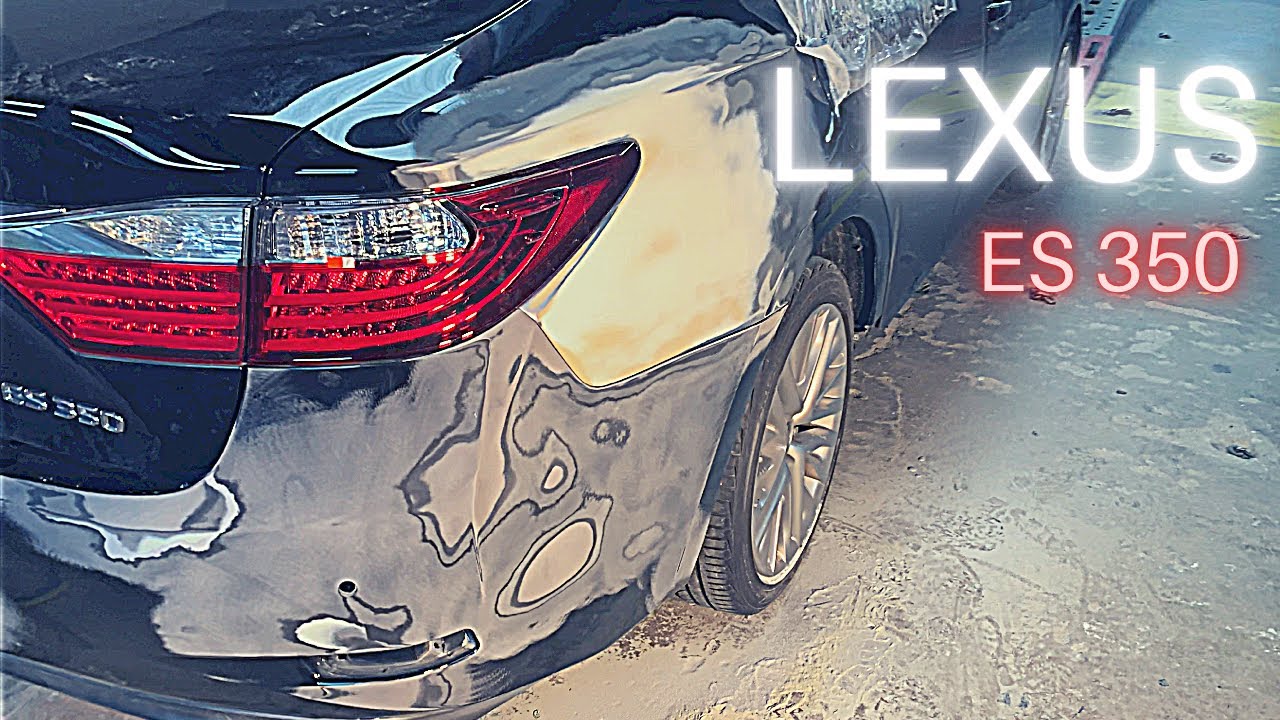 LEXUS ES 350 - AUTO REPAIR - DAMAGED QUARTER PANEL
