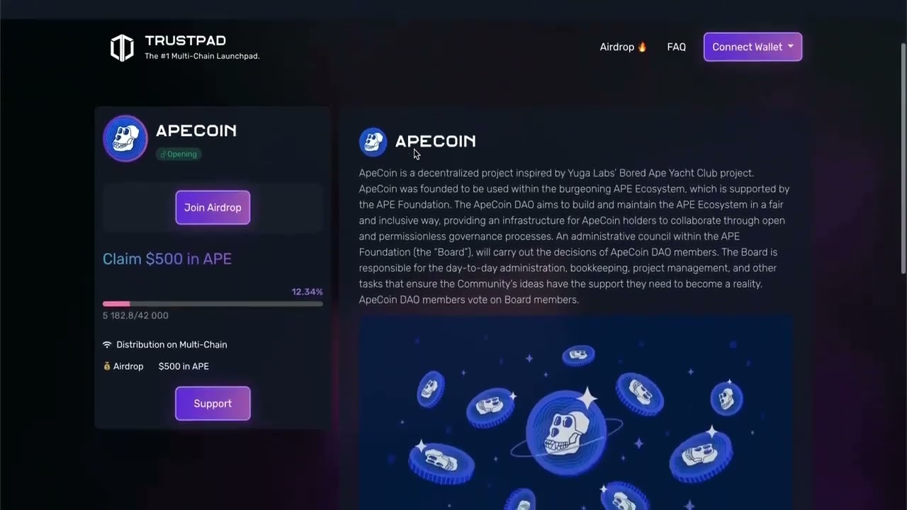 How To Get The ApeCoin Airdrop  APE Price Prediction