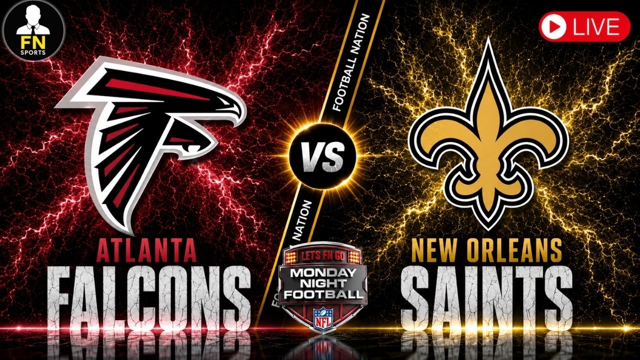 FALCONS vs SAINTS LIVE | LIVE STREAM | Play by Play, Scoreboard, Stats & Reaction