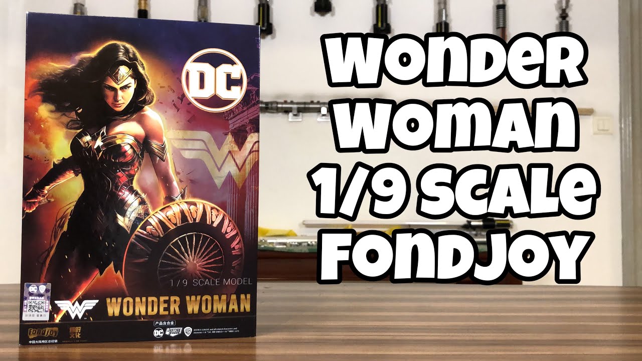 [ENG SUB] Lagi Cari Figur Wonder Woman Yg Murah Meriah? Cobain Merk FondJoy Ini