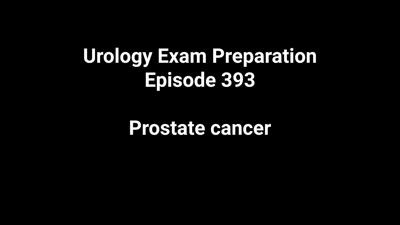393 - Prostate cancer