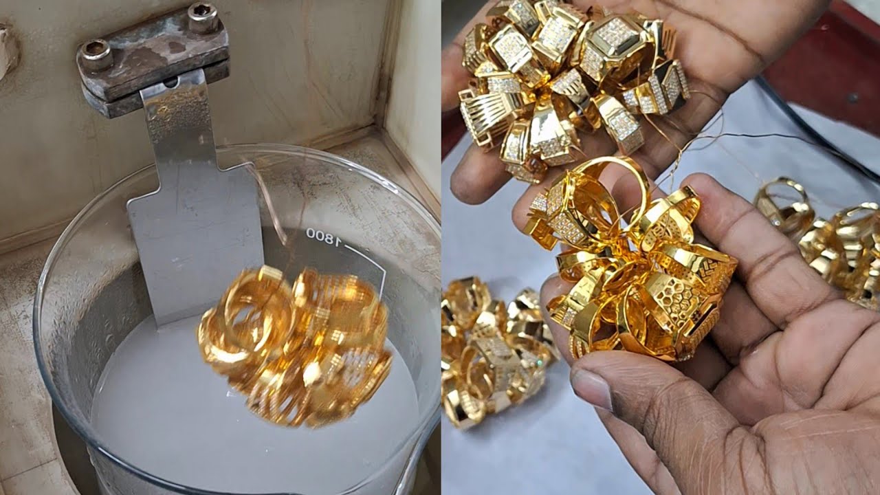 GOLD JEWELRY POLISH  //JEWELRY PLATING COLOR RHODIUM 