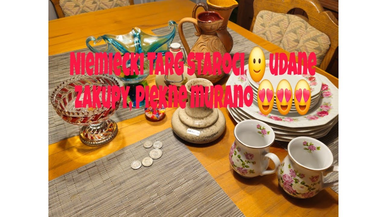 Targ staroci Niemcy. Udane zakupy :)
