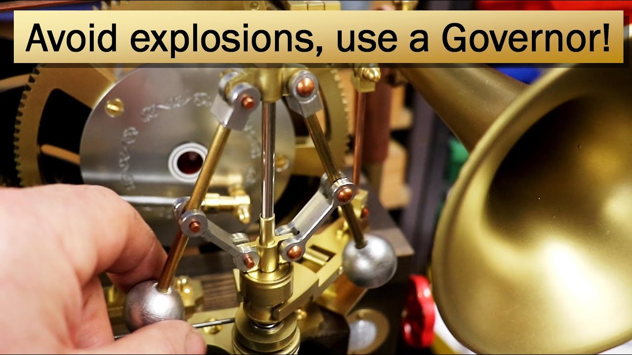 How to make a steam governor!