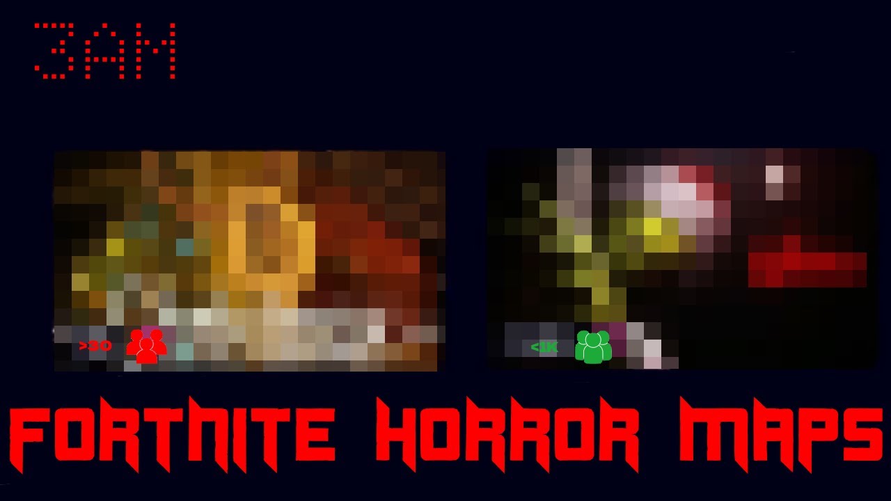 Spiele niemals Fortnite Horror Maps um 3 uhr Nachts