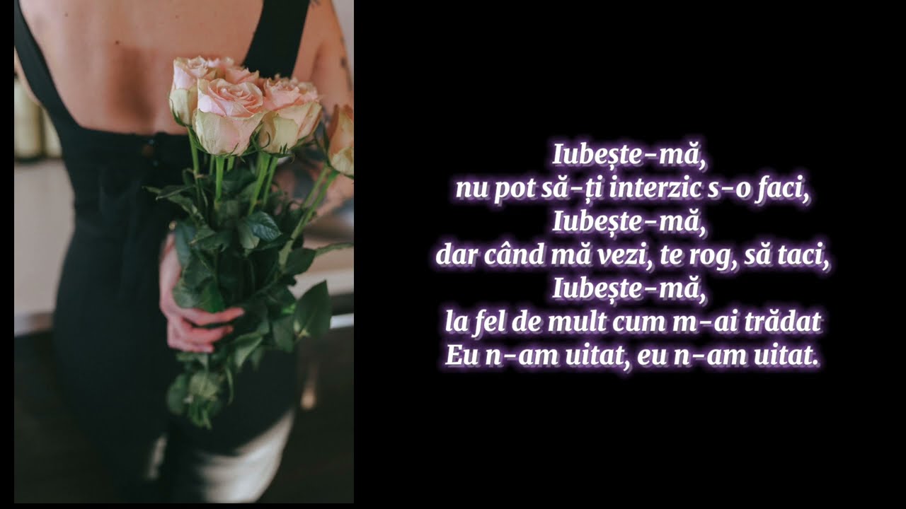 Iubește-mă- Tania Turtureanu  (Lyrics)