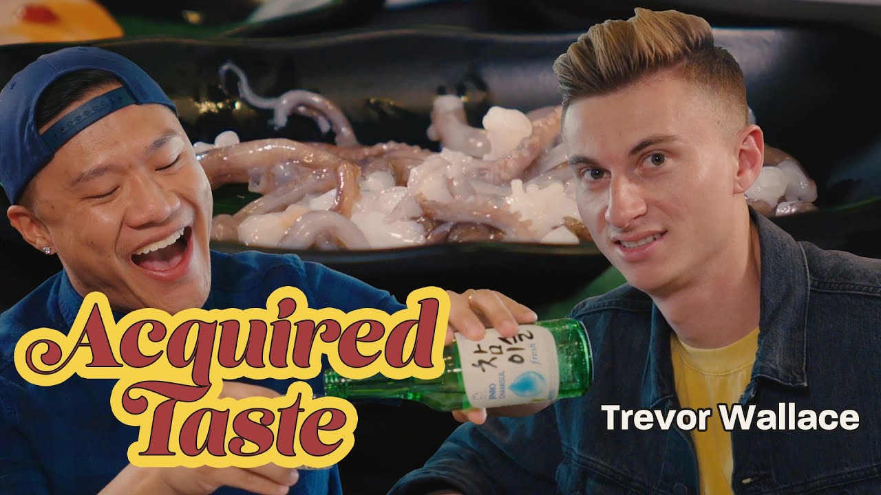 Tim Chantarangsu and Trevor Wallace Eat Live Octopus / Acquired Taste
