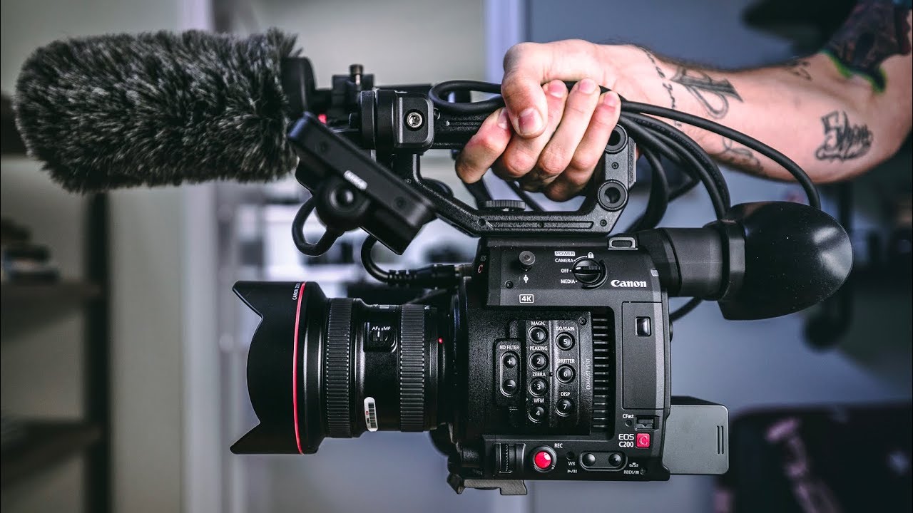 Super High Quality CINEMA CAMERAS! Canon’s NEW C200!