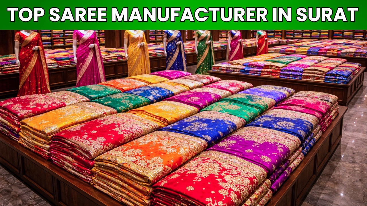 Top Saree Manufacturer in Surat | saree wholesale market surat | saree manufacturer in surat