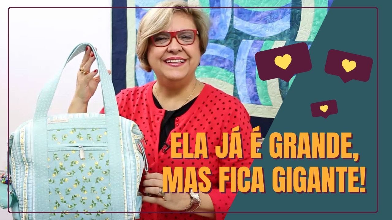 Você Precisa de Uma Bolsa Assim! | Patchwork Sem Segredos | Ana Cosentino
