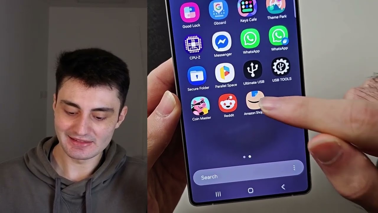 Как загрузить приложения на Samsung Galaxy S25 Ultra