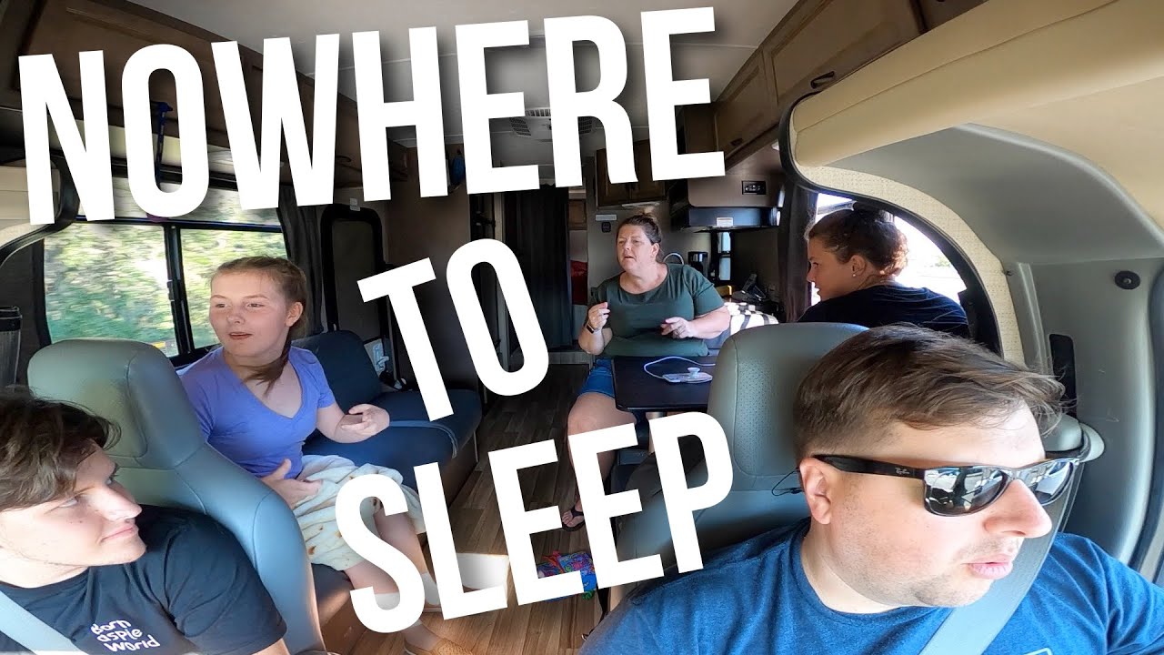 Sleeping In A Parking Lot