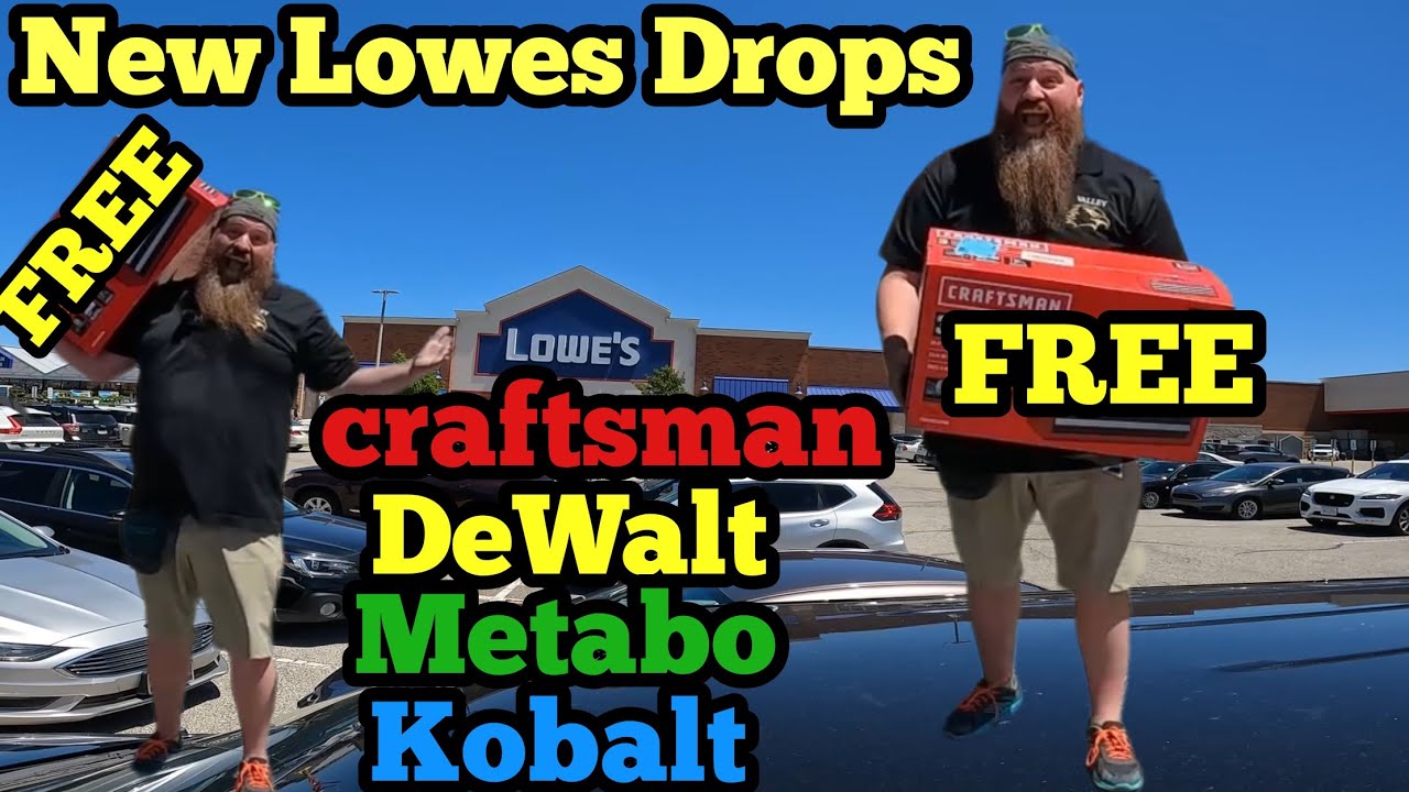 🍰Lowe's Did It Again 🍆 Free Metal Toolboxes