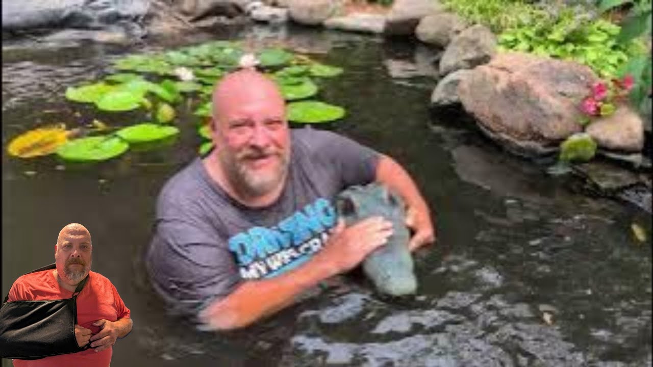 Big Pond Expansion Big Changes Big Problems/ Now I am Busted up and Can't do Anything  #surgery 