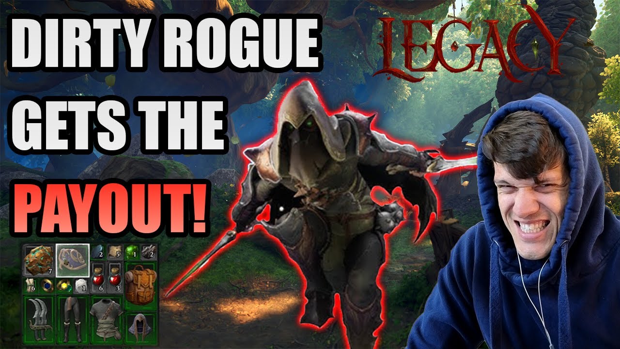 Грязный вор получает награду — геймплей Legacy Steel & Sorcery