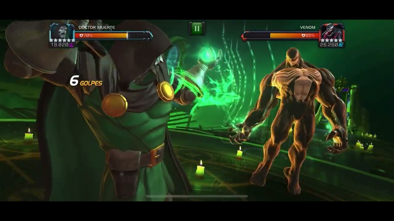 Doctor Muerte (******) (19820) vs Venom (*****) (26260)
