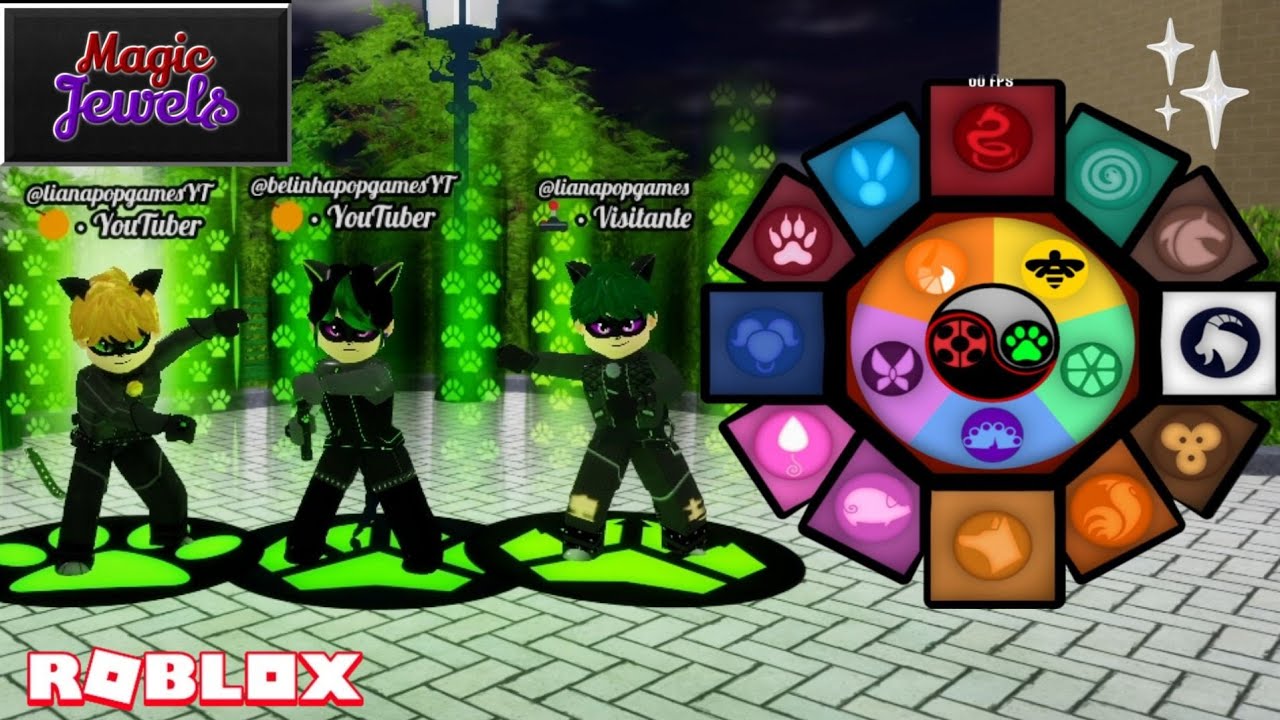 TRANSFORMAÇÃO ORIGINAL Vs REVERSA NO MAGIC JEWELS!! - Roblox