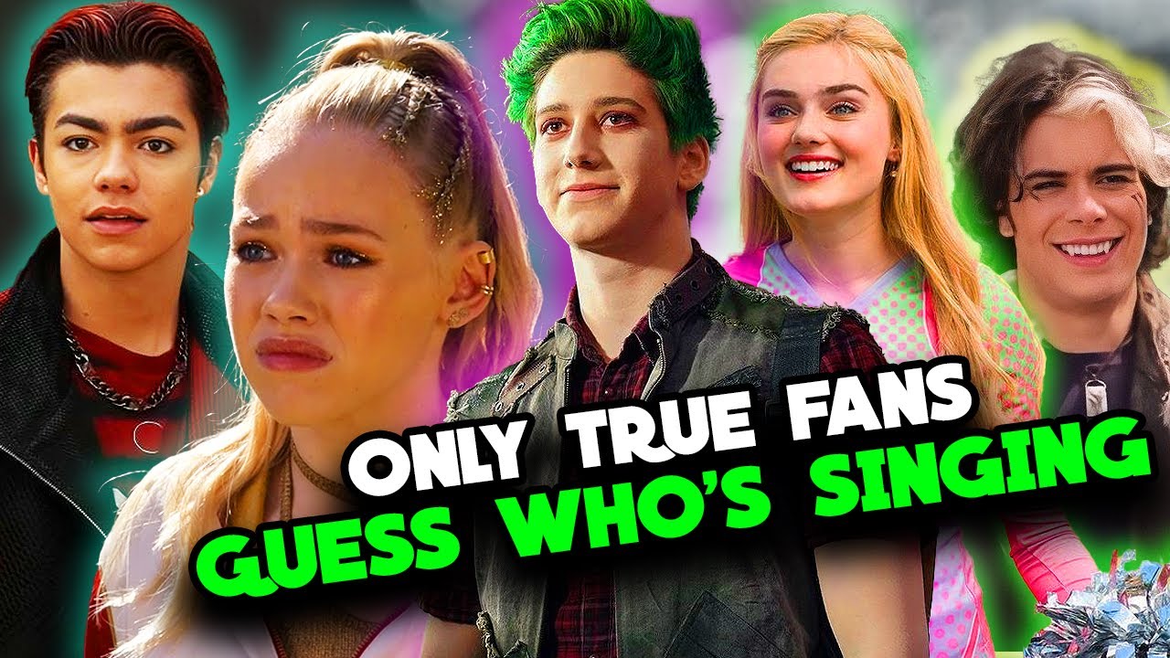 ZOMBIES 1, 2, 3 & 4 MEGA Quiz - Guess Who's Singing 🎶 Only True Fans Pass