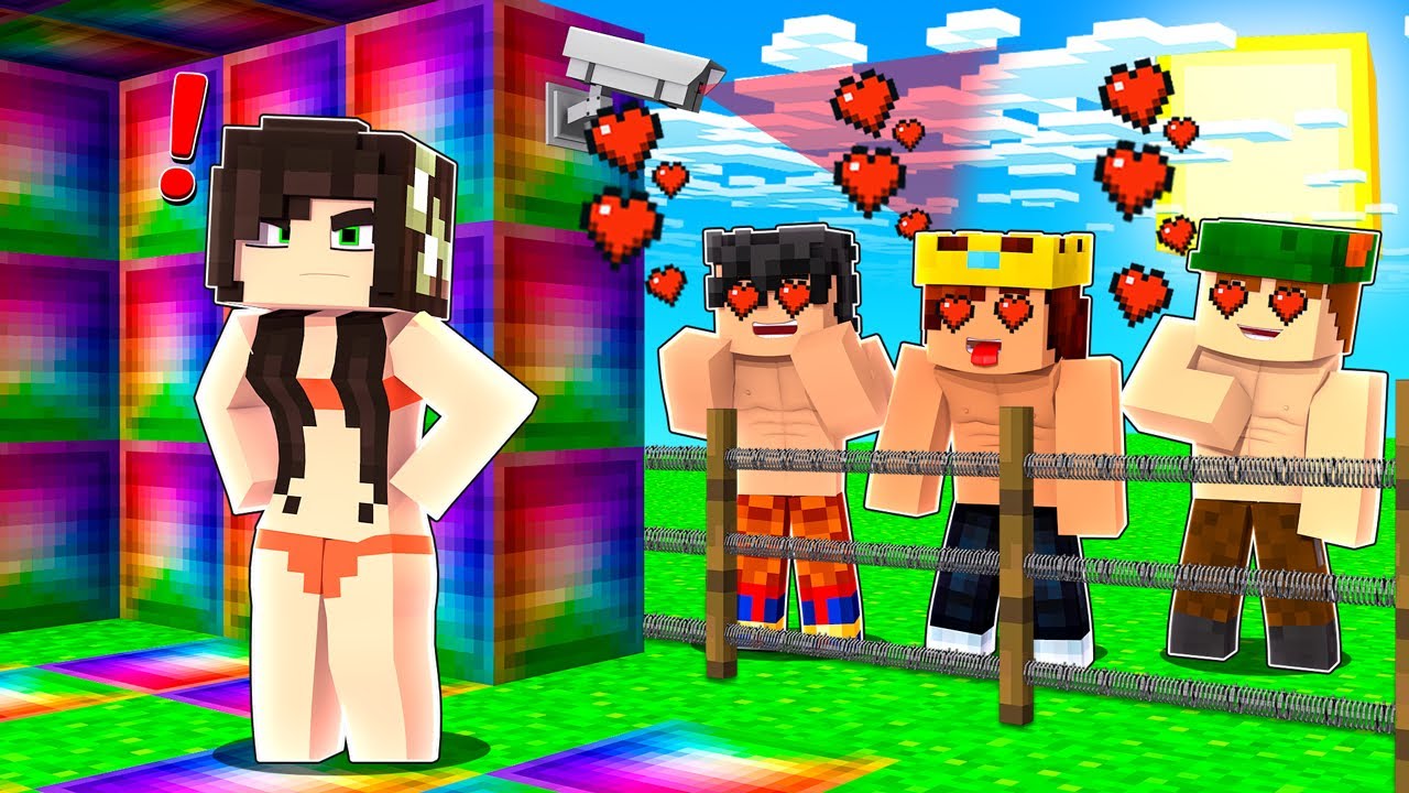 BASE 100% SEGURA CONTRA OS CRUSHS MUSCULOSOS DA PRAIA E APAIXONADOS NO MINECRAFT