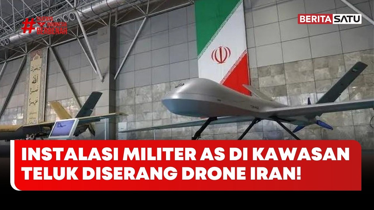 Drone Iran Bombardir Instalasi Militer AS di Bahrai, Kuwait, dan Qatar #beritasatu