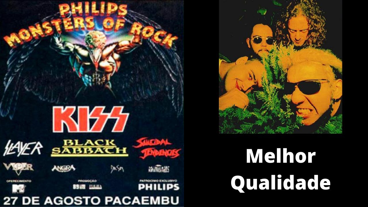 Raimundos - Philips Monsters Of Rock 1994 (Melhor Qualidade)(60FPS)